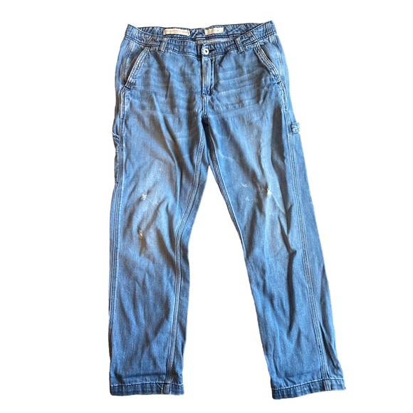 Anthropologie Pilcro Relaxed Mid Rise Carpenter Jeans Size 28 - Picture 4 of 9